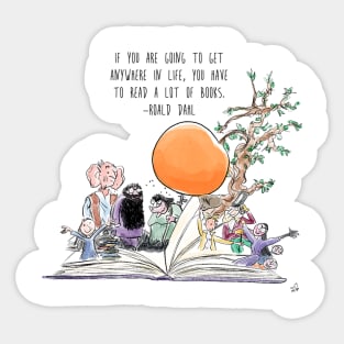 Roald Dahl Day Sticker